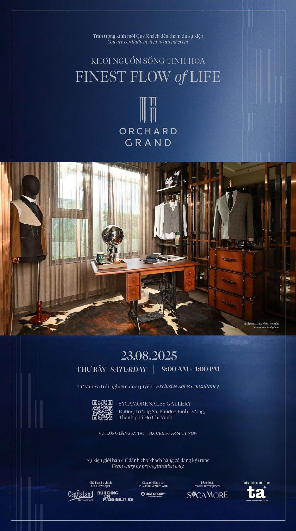 ✨ORCHARD GRAND – Khơi nguồn sống tinh hoa, kiến tạo phong cách thượng lưu ✨