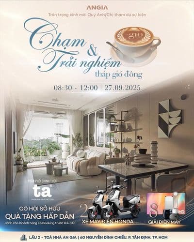 🎁Chạm và trải nghiệm tháp gió đông  - THE GIÓ RIVERSIDE