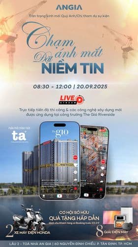 THE GIÓ RIVERSIDE - Sự kiện chạm ánh mắt - đặt niềm tin